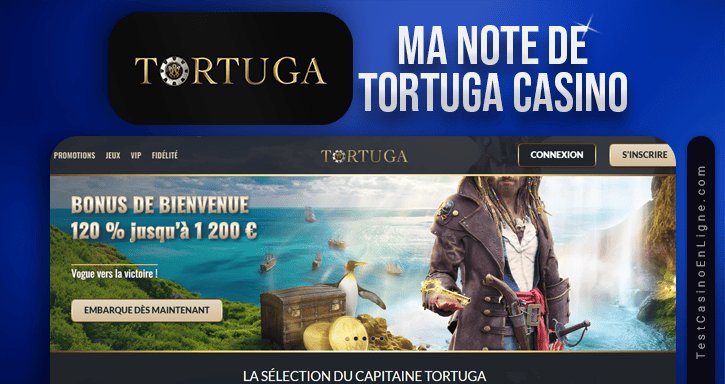 Présentation de tortuga casino bonus